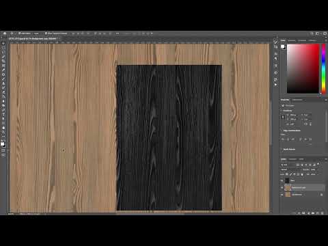 Видео: Как подогнать цвет текстуры под образец в Photoshop.