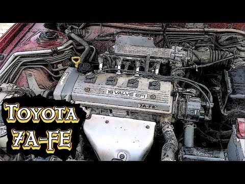 Видео: Двигатель Toyota 7A-FE - Характеристики, Отзывы, Надежность