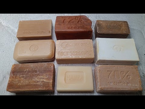 Видео: Soap Cutting🧼ASMR🔪Резка сухого мыла