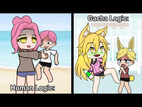 Видео: Gacha Logic против Human Logic 😨