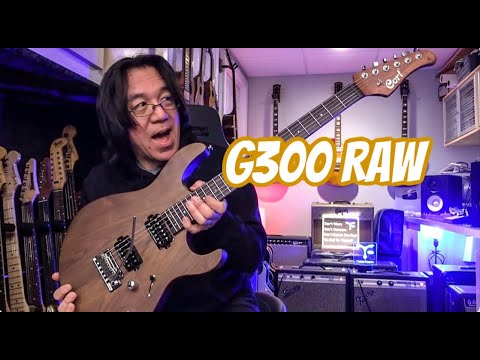 Видео: Демонстрация электрогитары Cort G300 Raw