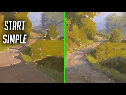 Видео: Перестаньте усложнять масляную живопись
