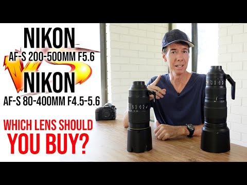 Видео: Nikon 200-500 мм против 80-400 мм | Какой объектив лучше купить?