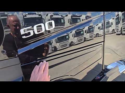 Видео: обзор 2 тягачей VOLVO FH500, с ретардой