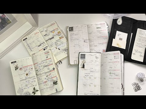 Видео: Hobonichi Kinbor Weeks 2021-2024 Большой обзор