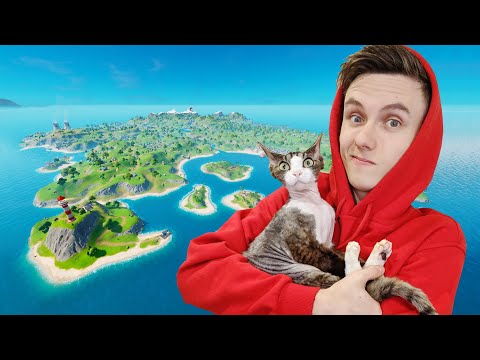 Видео: МОЯ КОШКА ВЫБИРАЕТ ЛОКАЦИИ В FORTNITE!