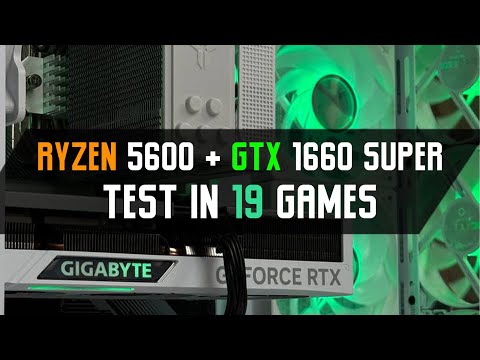 Видео: Ryzen 5600 + GTX 1660 Super TEST IN 16 GAMES | Тест ПК в іграх 2024 рік Full HD | 2K