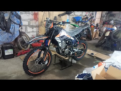 Видео: Regulmoto CR-X 300 СБОРКА Мотоцикла из Коробки