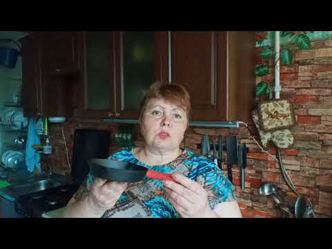 Видео: Посылка. Чугунные  сковородки, обзор OBERHOF.