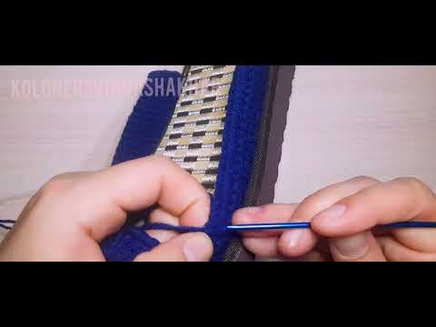 Видео: Тез тоқылатын үй аяқ киімі. Домашый тарочка #крючокпентоқу #тоқыма #тоқыматоқыпүйрену #аяқкиім