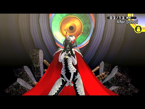 Видео: Persona 4 Golden - Marie & Kusumi-no-Okami (Boss Fight) / Мари и Кусуми-но-Оками (Битва с боссом)