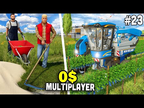Видео: МЕГА ФЕРМА с 0$ на плоской карте с @FarmingGenius 👉 #23