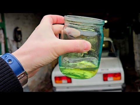 Видео: СПУСТЯ 35 ЛЕТ: Первый запуск НОВАЯ VAZ-2105 на бензине 1990 года: Капсула времени с пробег 56 км.