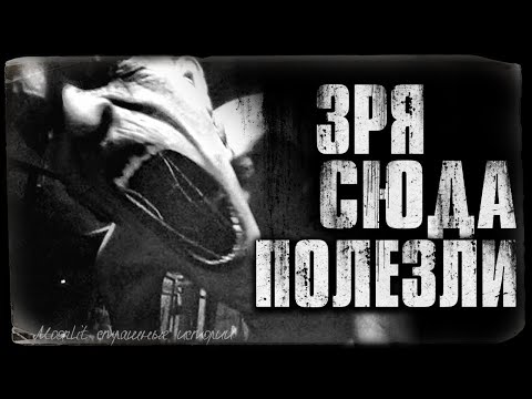 Видео: Страшные истории - ЗРЯ СЮДА ПОЛЕЗЛИ. Страшилка на ночь.