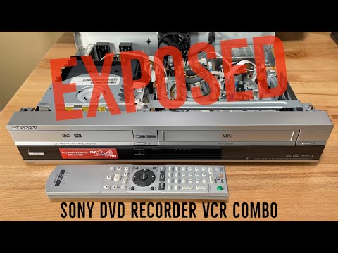 Видео: ОБНАРУЖЕНО: DVD-рекордер Sony RDR-VX515 с видеомагнитофоном Combo