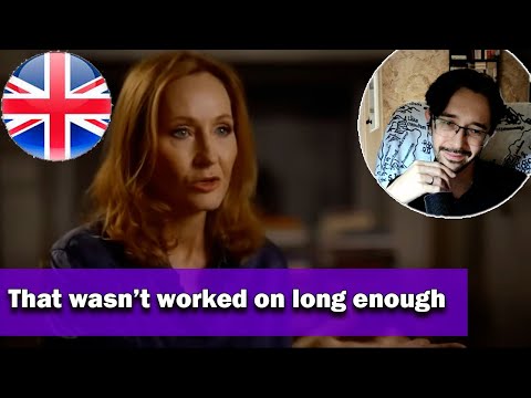 Видео: АНГЛИЙСКИЙ НА СЛУХ | J  K  Rowling (BRITISH) - БЕЗ СУБТИТРОВ - B2-C1