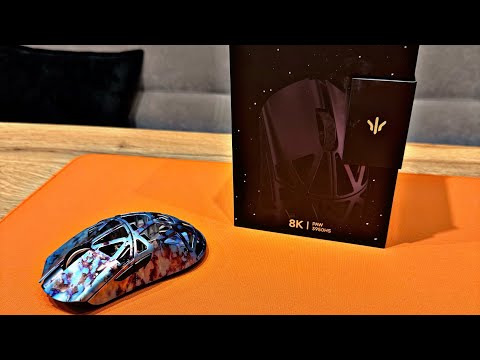 Видео: Распаковка и обзор WLMOUSE Beast X Max Tempered Limited Edition solid