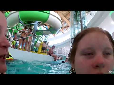 Видео: Аквапарк 2017