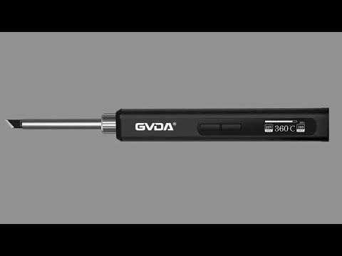 Видео: ✍️ Паяльник GVDA GD300 USB TypeC