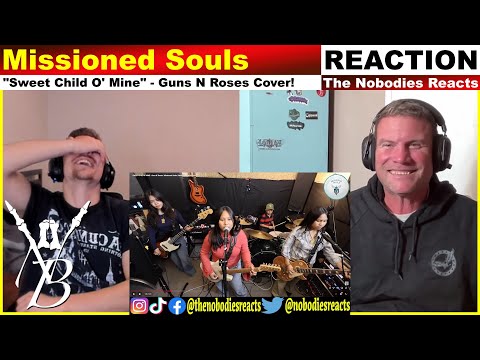 Видео: РЕАКЦИЯ на кавер Guns N Roses «Sweet Child O' Mine» от Missioned Souls!