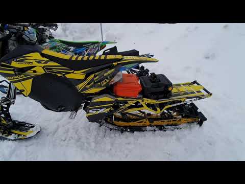 Видео: Сноубайк - это кайф!  #сноубайк #Сахалин #yetisnowmx #snowbike