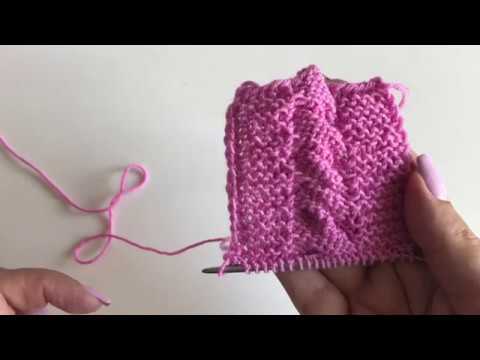 Видео: как вязать косы спицами