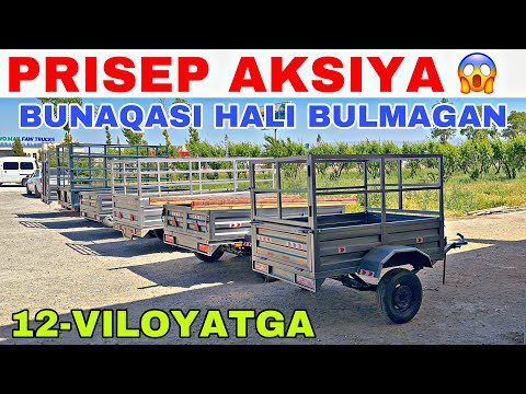 Видео: ХАР ХИЛ ПРИЦЕПЛАР ЭНГ АРЗОН НАРХЛАРДА ТОПДИМ 2025 XAR-XIL PRISEPLAR ENG ARZON NARXLARDA TOPDIM 2025