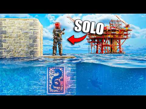 Видео: Официальный Rust, но я был создан Oil Rig в качестве 22 000-часового одиночного игрока.