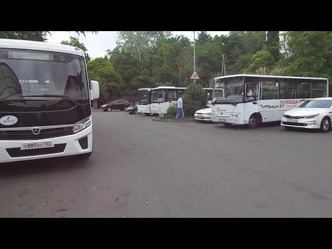 Видео: Автобус №60 (Сочи). Кудепста, ул. Дарвина - ЖД Олимпийский парк