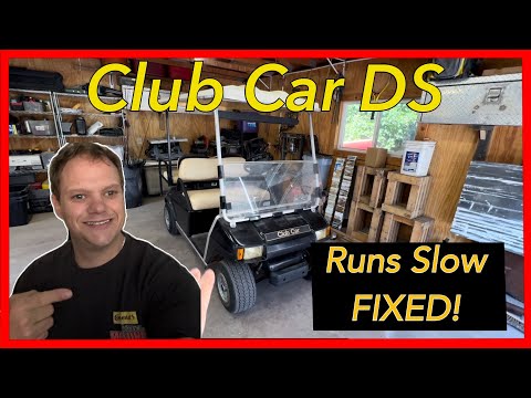 Видео: Club Car DS IQ работает медленно? Быстрое решение!