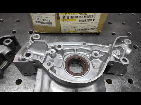 Видео: Mitsubishi 6g72 Масло насос Скандалы Интриги Расследования)