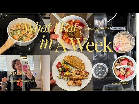 Видео: что я ем в неделю как спортсмен d1
