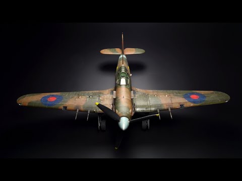 Видео: Hurricane Mk.IIC - Arma Hobby 1/48 - Модель самолёта