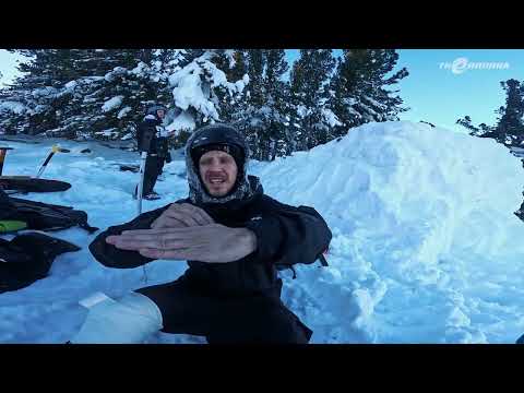 Видео: Бэккантри или как Гриша травмировал колено, когда делал даблбэкфлип.