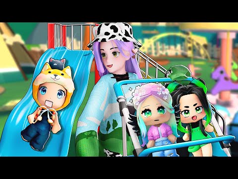 Видео: СТАЛА МАМОЙ, У МЕНЯ ТРОЙНЯ! Roblox Livetopia