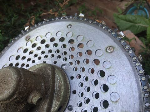 Видео: Для Бензокосы!Вечный диск ,,КурочкаРяба,,от  СтальногоЖука😊