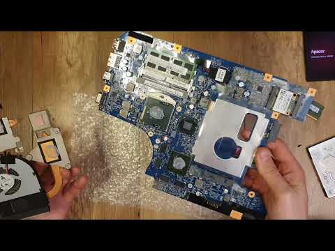 Видео: Полная разборка и модернизация/Upgrade/чистка ноутбука Lenovo V570 с комментариями