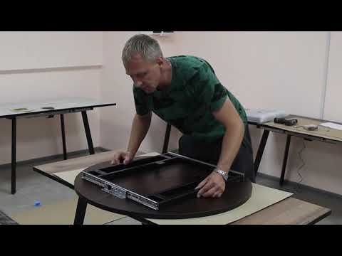 Видео: Сборка стола Веста 2 раздвижной ( часть 1 )