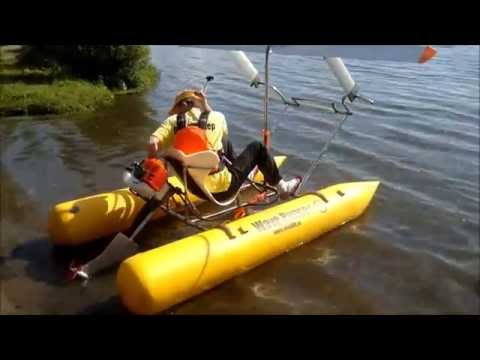 Видео: "Катер в сумке" очередное тестирование.