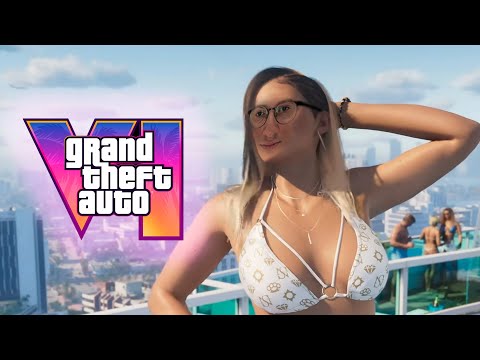 Видео: Олёша смотрит трейлер новой GTA 6