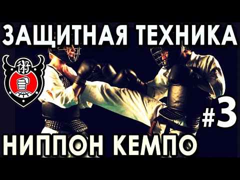 Видео: Защитная техника Ниппон Кемпо - 3.