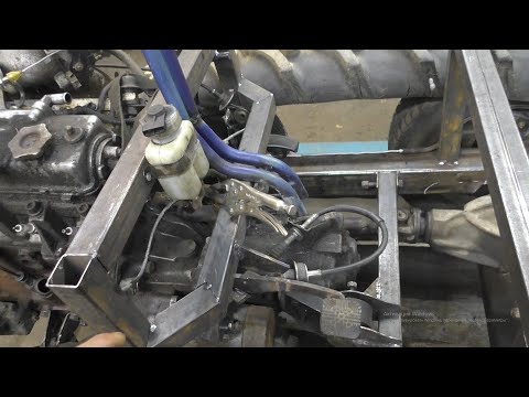 Видео: ГУСЕНИЧНЫЙ МИНИТРАКТОР ч.12 Система бортповорота готова