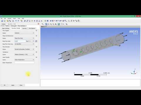 Видео: 4.3 Моделирование течения в спиральном теплообменнике (змеевике)