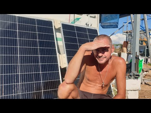 Видео: Влог#греция#подбираем мебель#кроем крышу#готовимся к зиме в Греции#halkidiki