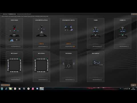 Видео: Пример настройки программы TARGET GUI для джойстика Thrustmaster Hotas Warthog