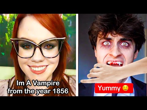 Видео: САМЫЕ НЕВЕРОЯТНЫЕ вампиры из TikTok 🧛