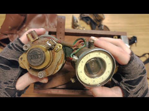 Видео: АСМР ⚙ Стимпанк атрибутика, Трейсинг, Близкий Шепот ~ ASMR ⚙ Steampunk, Tracing, Close Whisper