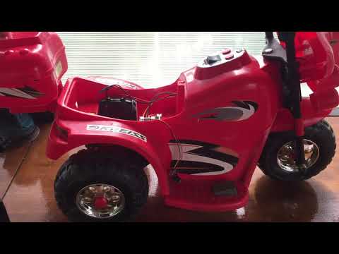 Видео: Увеличение мощности двигателя  детского электромобиля из детского мира