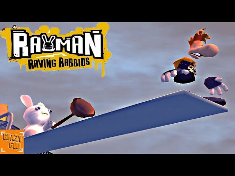 Видео: ПОЛЁТ, ОВЦЫ, КЁРЛИНГ И МНОГОЕ ДРУГОЕ ⒼⒼ Прохождение Rayman Raving Rabbids #4