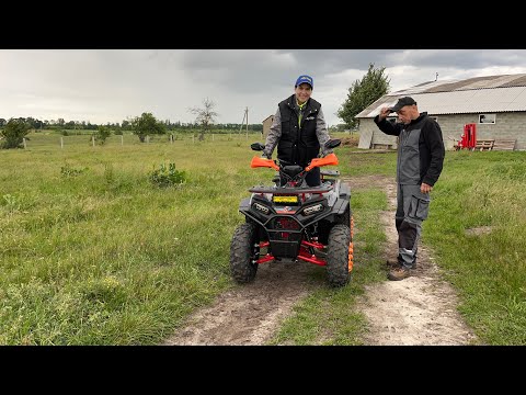 Видео: Квадроцикл Spark SP200-4 для допомоги і відпочинку! Огляд кукурудзи!